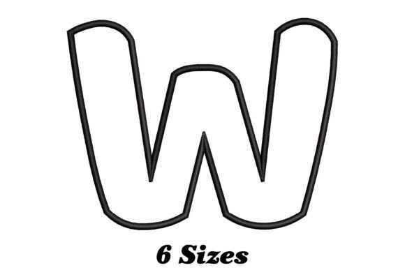 Alphabet Letter W Outline: A Craft Fair Designer’s Review