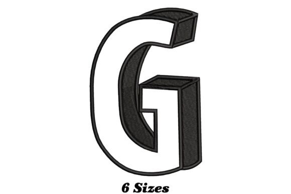 Elegant Letter G: A Designer’s Review for Boutique Sweatshirt Embroidery
