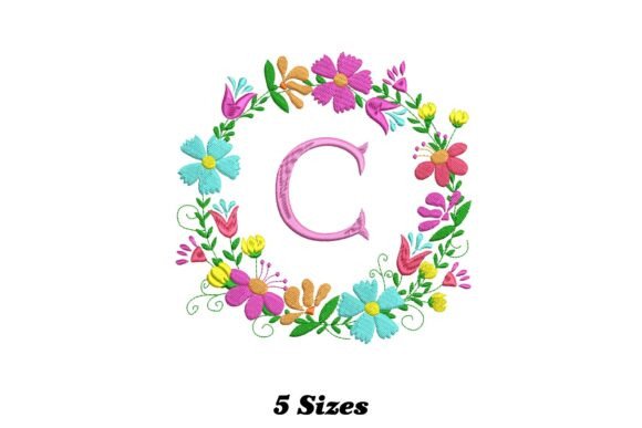 Flower Alphabet Letter C: A Designer’s Real-World Embroidery Review