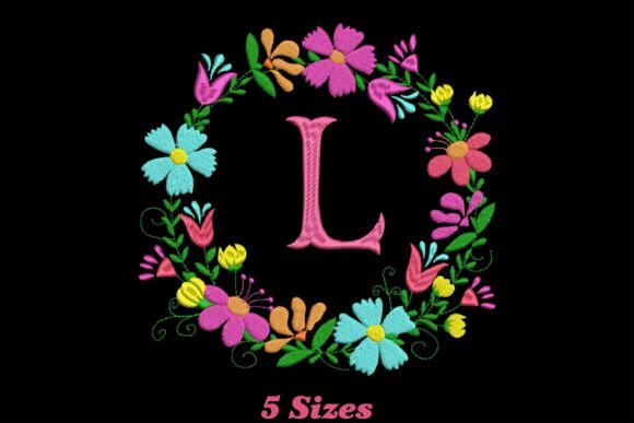 Flower Alphabet Letter L: A Seasonal Embroidery Review