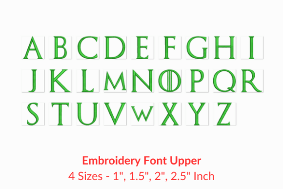 Game of Thrones Fonts for Embroidery Projects