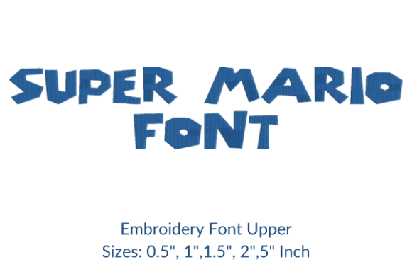 h1>Super Mario Font Embroidery Design: A Designer’s Business-First Review