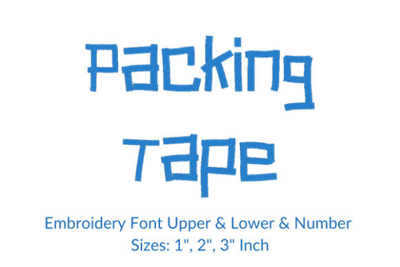 Packing Tape Font Embroidery Design: A Seller’s Honest Review