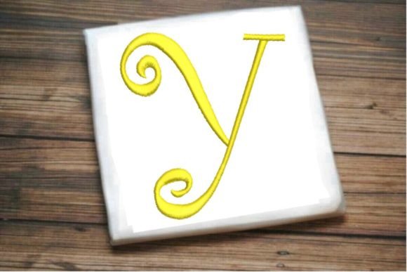 Review: Beautiful Capital Y Letter Monogram for Personalized Embroidery