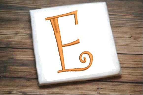 Reviewing the Beautiful Capital E Letter Monogram for Embroidery Gifts